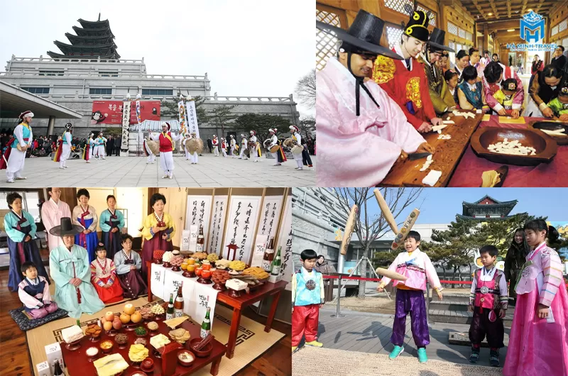 Tết nguy&ecirc;n đ&aacute;n H&agrave;n Quốc tr&ugrave;ng với Việt Nam