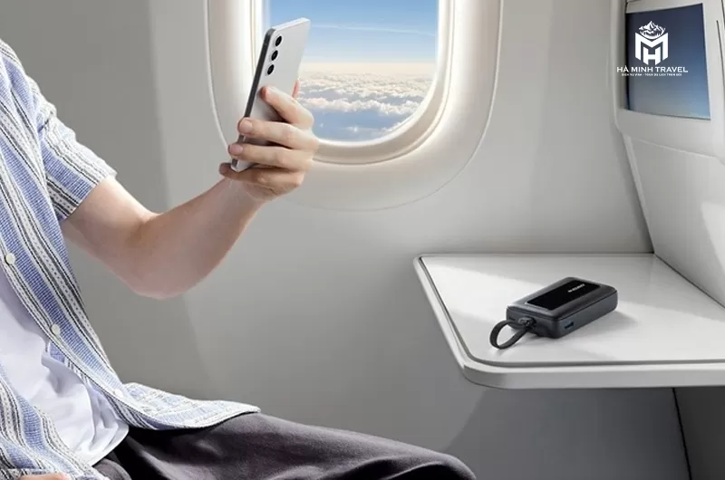 Những quy định khi mang sạc dự ph&ograve;ng l&ecirc;n m&aacute;y bay