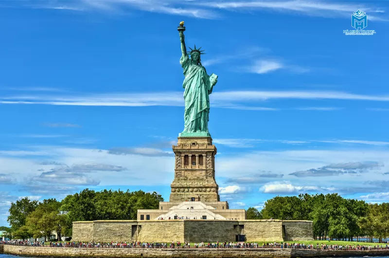 Tượng Nữ Th&acirc;̀n Tự Do tại Mỹ