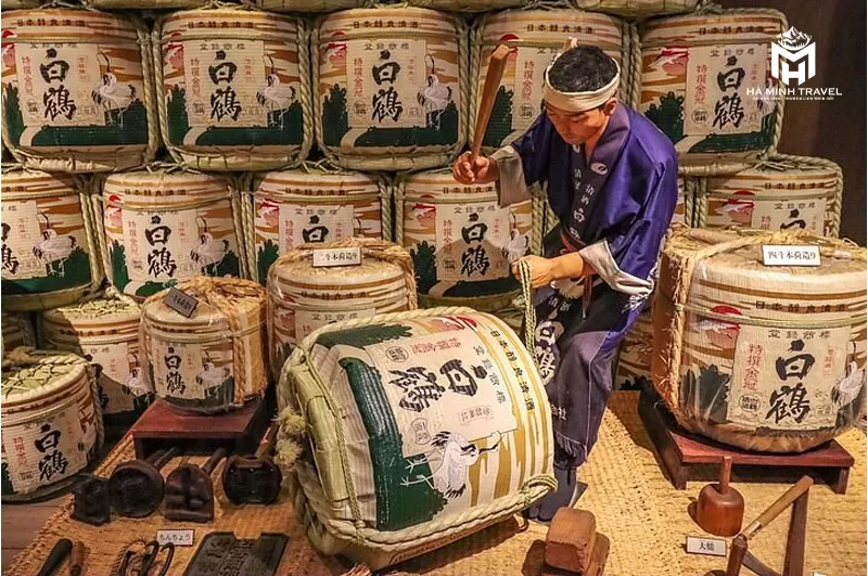 Bảo t&agrave;ng rượu Sake Hakutsuru