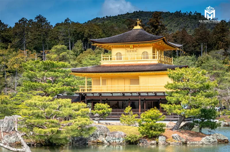 Ch&ugrave;a V&agrave;ng - The Golden Pavilion (Kinkakuji)