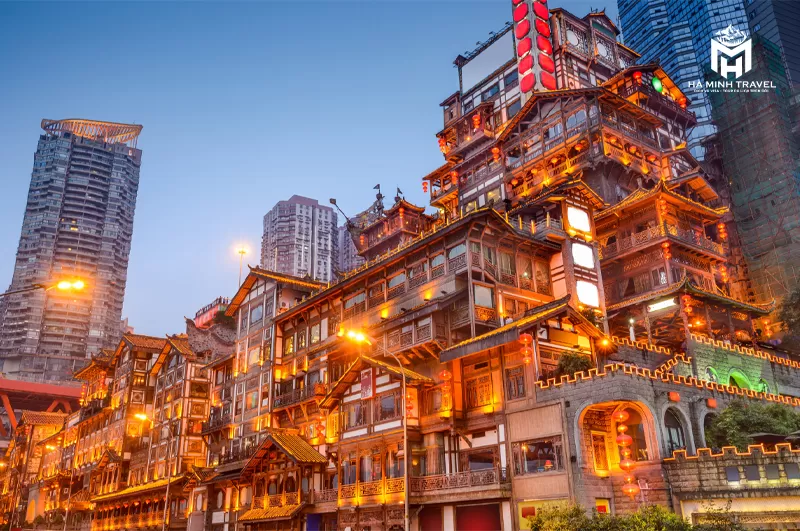 Tour Trung Quốc: TRÙNG KHÁNH – KHÁNH CUNG YẾN (4N3Đ)